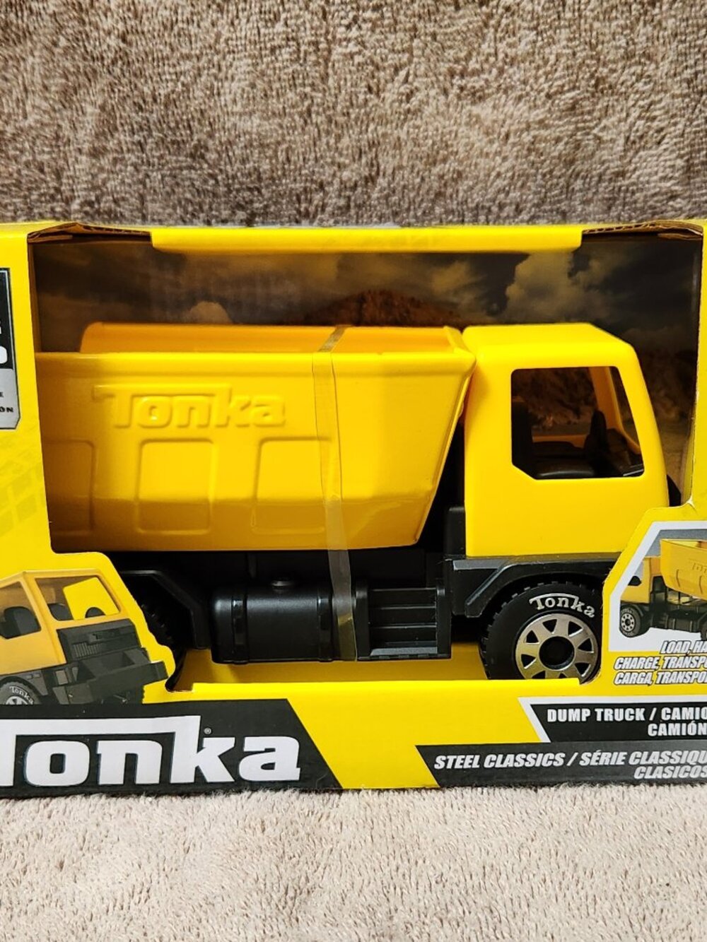 TONKA Steel Classics Toy Dump Truck and Bulldozer = NEW - Picture 4 of 8